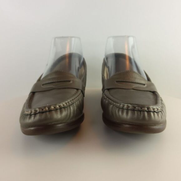 SAS women's Tripad Comfort pewter Penny Loafers - Picture 4 of 17
